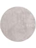 Snapstyle Hochflor-Teppich Livorno Rund in grau