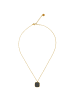 ANELY Edelstahl Halskette mit Medaillon Anhänger in Gold