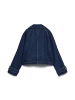 Vero Moda Trenchcoat in Dark Blue Denim