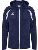 Hummel Hoodie "Core 2.0 Zip Hoodie" in Blau