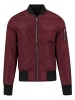 Urban Classics Bombers - Blouson in burgundy/black