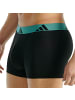 adidas 3er Pack Trunk Active Flex Cotton in Schwarz