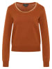 faina Damen Strickpullover in Dunkelkamel