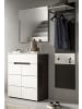 Inn.Furn Garderoben-Set 3-teilig in weiß, grau 140 cm mit Soft-Close