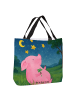 Mr. & Mrs. Panda Shopper Schwein Glück Design ohne Spruch in Weiß