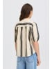 Fransa Kurzarm-Bluse FRMADDIE Regular fit in WIDE STRIPE METEORITE