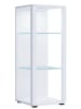 ebuy24 Vitrinenschrank Glasol 3 Weiß 35 x 35 cm