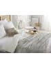 Beliani Kuscheldecke SAMUR in Grau - (W) 200 x (H) 2 x (L) 220 cm