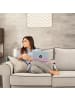relaxdays Laptoptisch in Pink - (B)63 x (H)26 x (T)40 cm