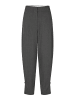SECOND FEMALE ANJOU TROUSERS Stoffhose in Dark Grey Melange