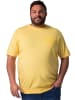 Men Plus Kurzarm T-Shirt in gelb