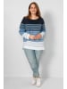 Janet & Joyce Sweatshirt in marine