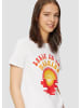 QS T-Shirt in 01D0_weiß