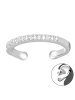Alexander York EAR CUFF mit Zirkonia in 925 Sterling Silber in silber