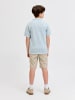 JACK & JONES Junior Gestricktes Polo in Cashmere Blue