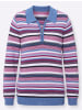 WITT WEIDEN Pullover in kornblume-erika-geringelt