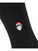 Falke Socken Airport Santa Claus in Black