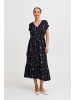 b.young A-Linien-Kleid BYIROSE DRESS - 20815821 modisches Kleid mit Blumen Prints in Schwarz