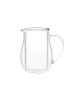 Maku Doppelwandiger Glaskrug, 700 ml in Transparent, (B) 9 x (H) 16 x (L) 15 cm