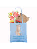 Mr. & Mrs. Panda Schultasche Putzfrau Superheldin mit Spruch in Sky Blue