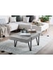 Beliani Couchtisch ADENA in Grau/Schwarz - (W) 60 x (H) 43 x (L) 100 cm