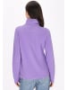 myMo Damen Fleecepullover in Violett