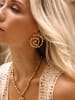 PURELEI Ohrringe Swirl Gold