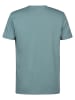 Petrol Industries T-Shirt mit Logo Windward in Grün