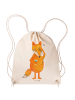 Mr. & Mrs. Panda Jutebeutel Fuchs Lord ohne Spruch in Creme