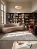 KADIMA DESIGN Kurzflorteppich Abstrakt pflegeleicht Wohnzimmer Schlafzimmer Flur in Beige