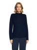 Betty Barclay Kaschmir-Pullover mit Stehkragen in dunkelblau