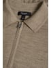 Matinique Strickpullover MAPolo Gerade Passform in Khaki Melange