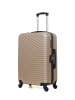 WAVE PARIS Mittelgroßer Hartschalenkoffer LENA in Beige (64L)