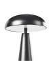 Beliani Tischleuchten BOCONO in Schwarz - (W) 15 x (H) 28 x (L) 15 cm