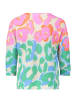 Betty Barclay Strickpullover mit Print in Patch Green/Pink