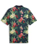 Puma Polo "X PTC Floral Polo" in Blau