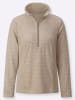 WITT WEIDEN Fleece-Shirt in elfenbein-beige