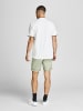 Jack & Jones Polo T-Shirt Pique Kurzarm Basic Hemd JJEPAULOS in Weiß