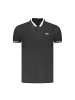cavalli CLASS Schwarzes Baumwoll-Polohemd