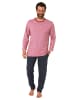NORMANN langarm Schlafanzug Pyjama - 78025 in rot