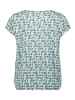 BETTY & CO Casual-Shirt mit Tunnelzug in Nature/Mint