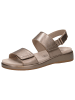 Caprice Sandale in TAUPE METALLIC