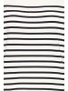 ICHI Strickpullover langarm IHLULS Loose fit in SOLID + WHITE TE STRIPE