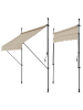 pro.tec Klemmmarkise Stem in Sand (B)300cm