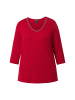 Ulla Popken Shirt in kirschrot