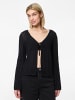 Pieces Strickjacke in Black