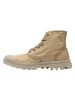 Palladium Schnürschuhe in Beige