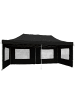 VCM  Falt Pavillon 3x6m Faltpavillon + Seitenteile in Schwarz