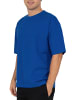 Reichstadt Herren Regular Fit T-Shirt Shoulder Drop in Navy Blue