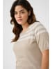 KAFFE curve Strickpullover KClizzy Regular fit in Feather Gray/Chalk Half Stripe